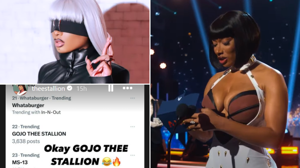 Megan Thee Stallion is a Gojo fan