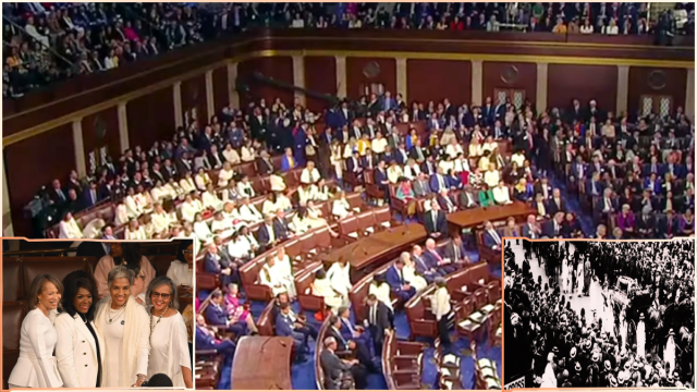 State of the Union Democratic congresswomen in white