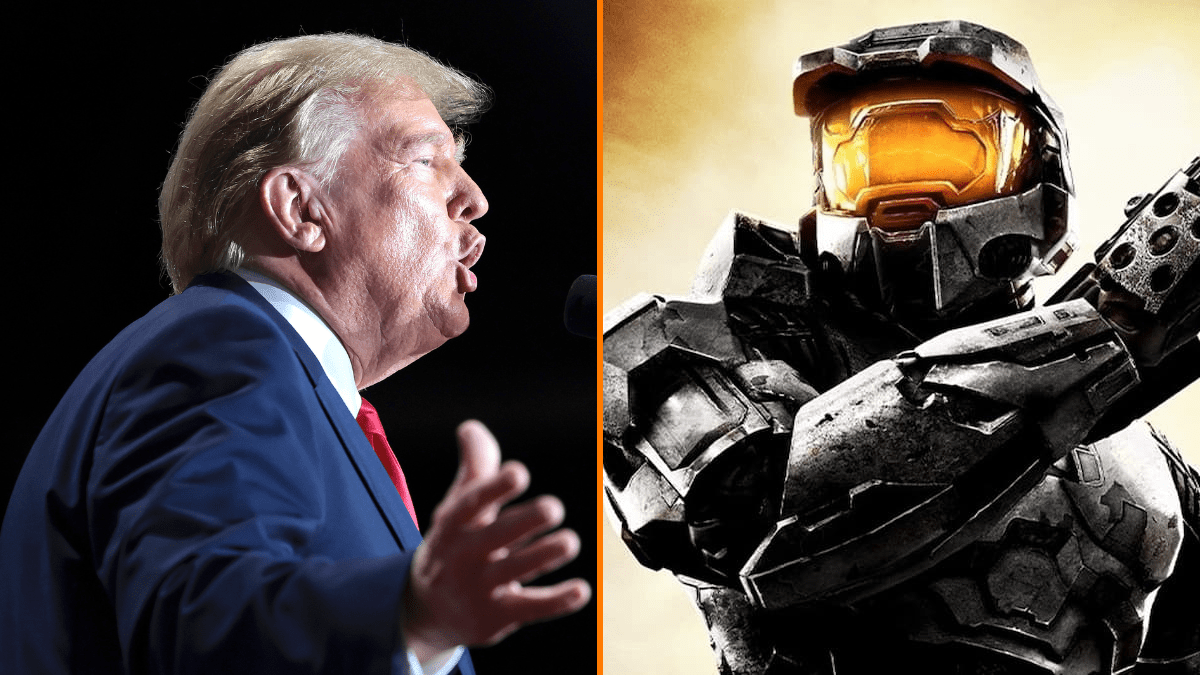 Donald Trump and Halo