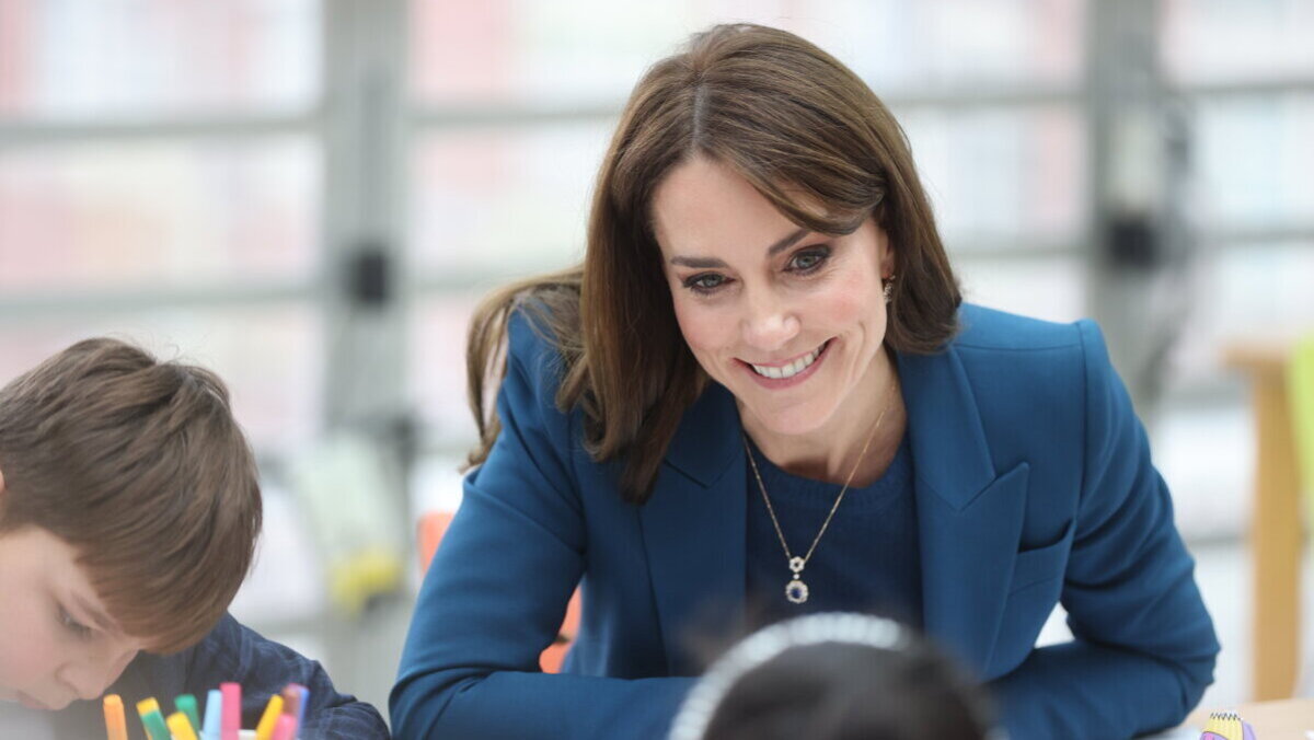 Catherine, Princess Of Wales is seen during the opening of Evelina London's new children's day surgery unit on December 5, 2023 in London, England. The new facility will transform care for children and young people who need surgery by providing everything they need in one place, delivering a family-focused experience which will enable the organisation to treat up to an additional 2,300 children a year. Housed in the state-of-the-art Children's Day Treatment Centre, the unit has two brand new operating theatres. Families will benefit from a one-day service, with pre-surgery checks, the operation, and recovery all taking place seamlessly in one purposely designed space, on the same day.