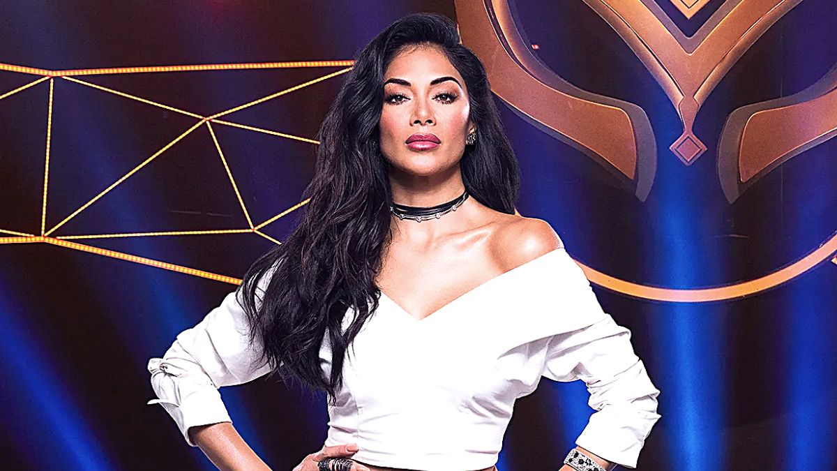 Nicole Scherzinger in a promotional image for 'The Masked Singer'.