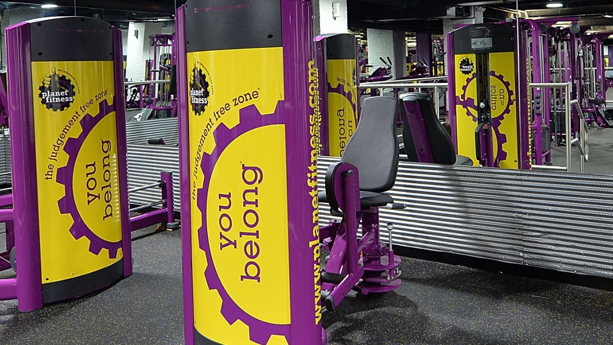 Planet Fitness machines