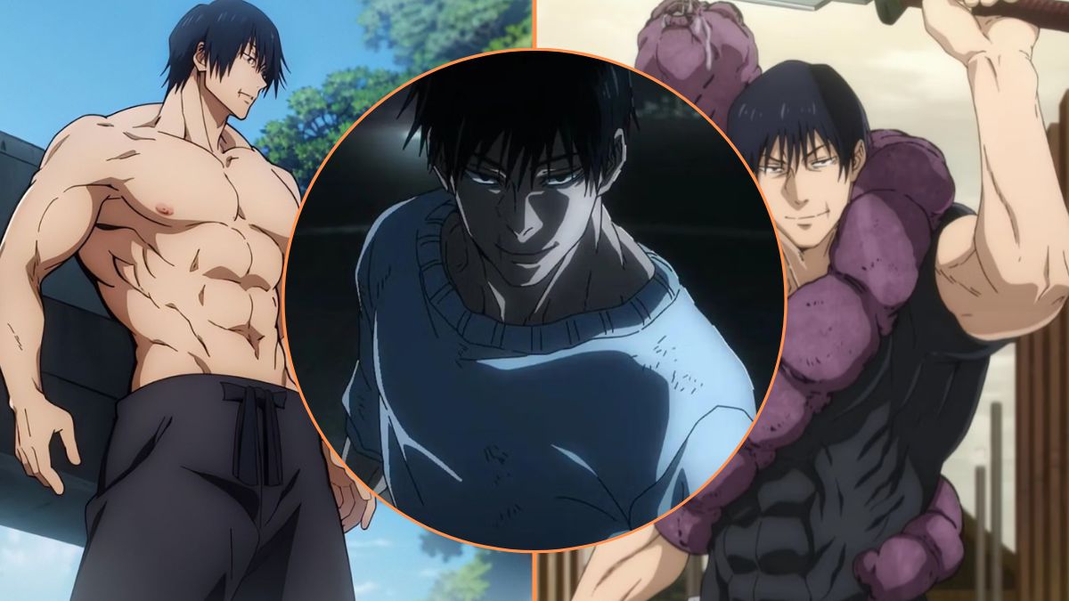 An image showing Toji Fushiguro's physique