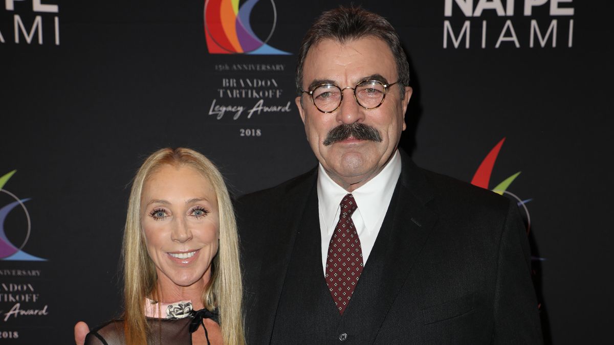 Jillie Mack and Tom Selleck