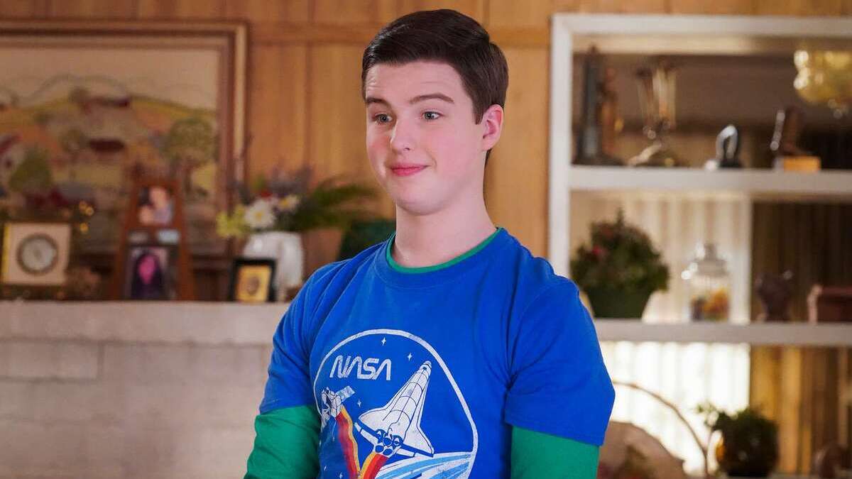 Iain Armitage as Sheldon Cooper in Young Sheldon