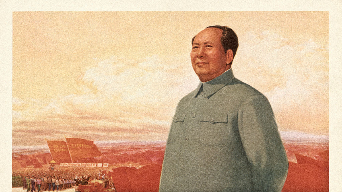 Chairman Mao poster Circa 1969.