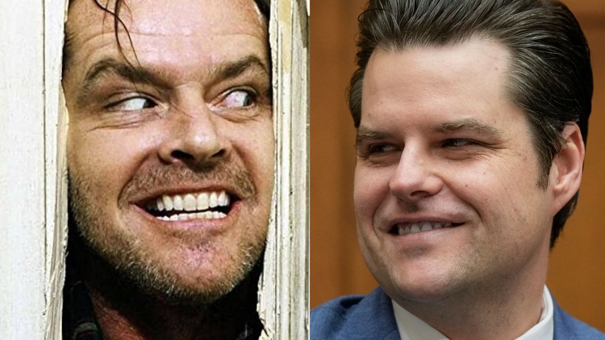 Matt Gaetz and Jack Nicholson