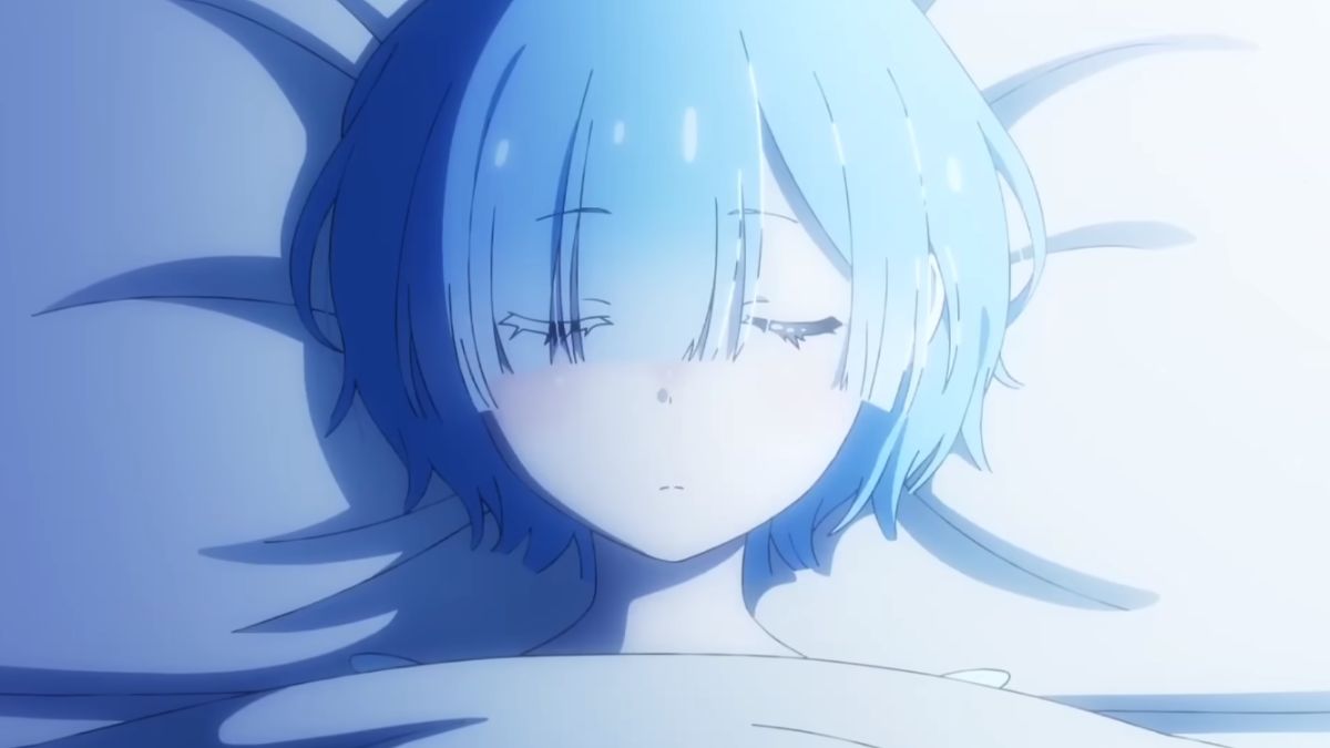 Re zero rem sleeping