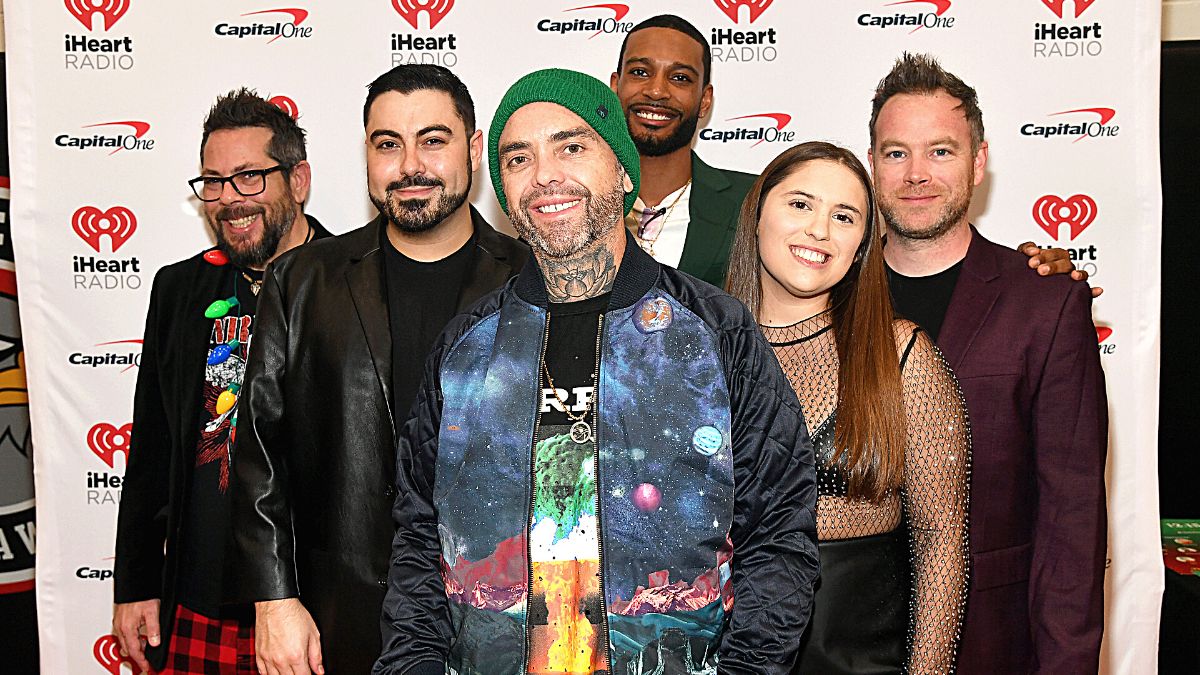 (L-R) Richard Sharkey, Christian Gray Snow, Jubal Fresh, Bennett “BennettKnows” Koffa, Victoria Ramirez, and Brad Nolan attend iHeartRadio Power 96.1’s Jingle Ball 2022 Presented by Capital One at State Farm Arena on December 15, 2022 in Atlanta, Georgia.