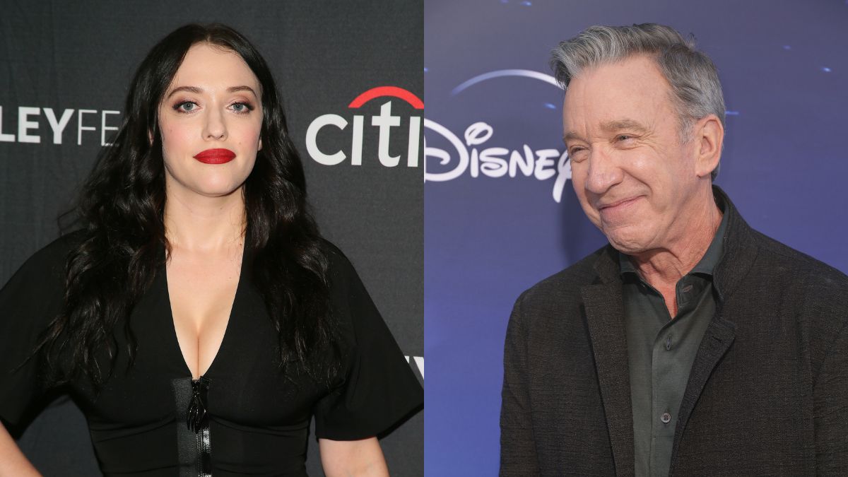 Tim Allen and Kat Dennings