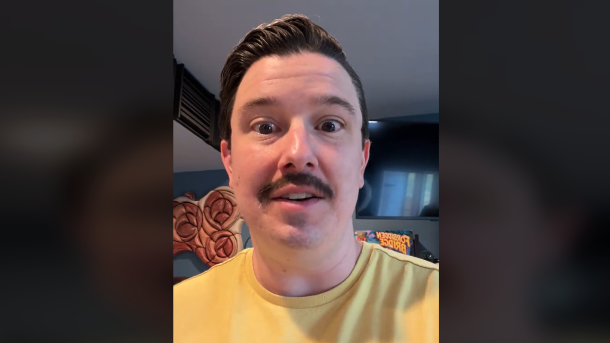 Genericartdad's fake mustache