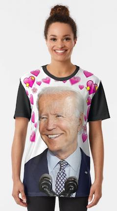 Crushing on Biden funny political shirt