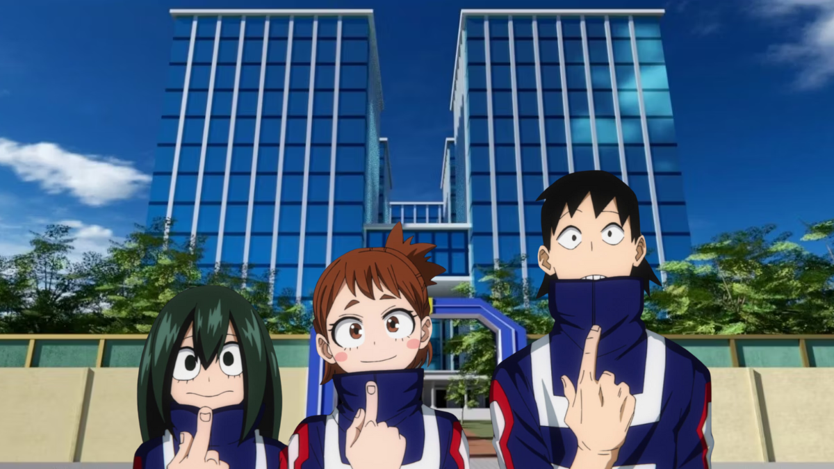 UA, Uraraka, Sero, Tsuyu