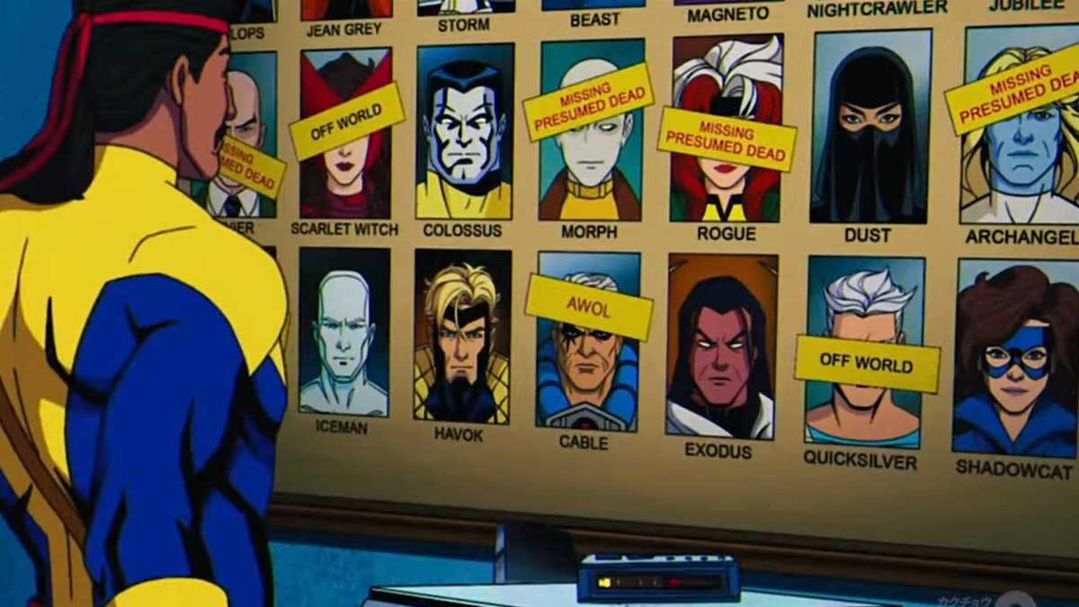 Forge's mutant board in X-Men 97