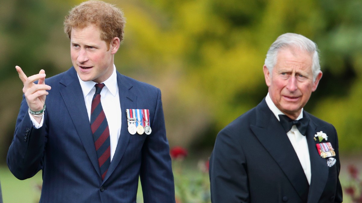 King Charles and Prince Harry