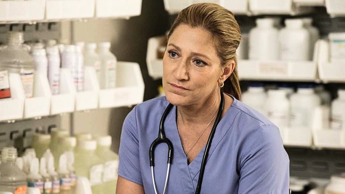 Edie Falco as Nurse Jackie Peyton in 'Nurse Jackie'.