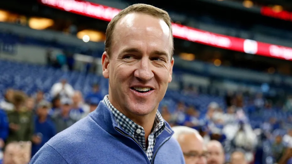 Peyton Manning at NFL Combine