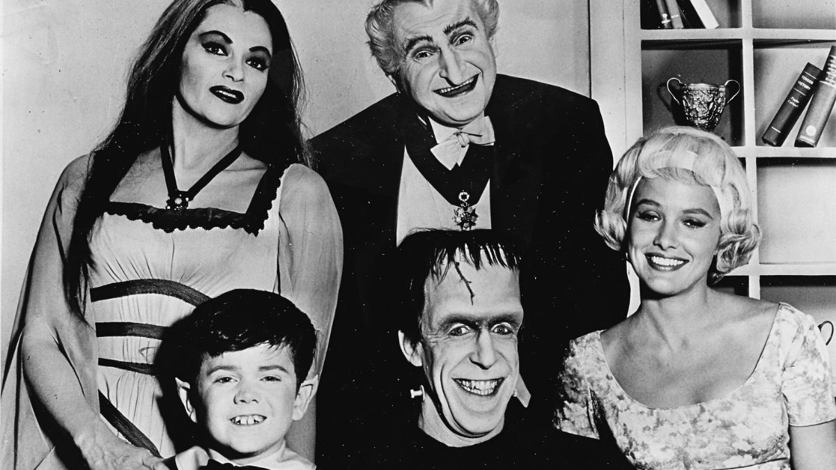 Original cast of 'The Munsters'.