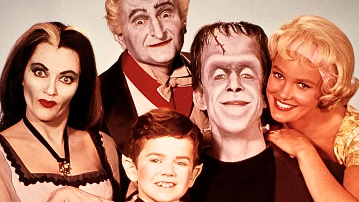 Original cast of 'The Munsters'.