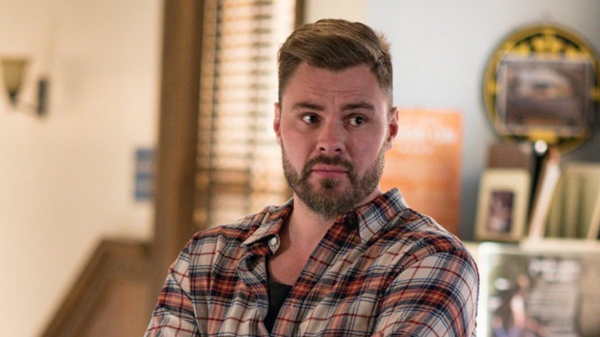 Patrick John Flueger as Adam Ruzek on Chicago PD