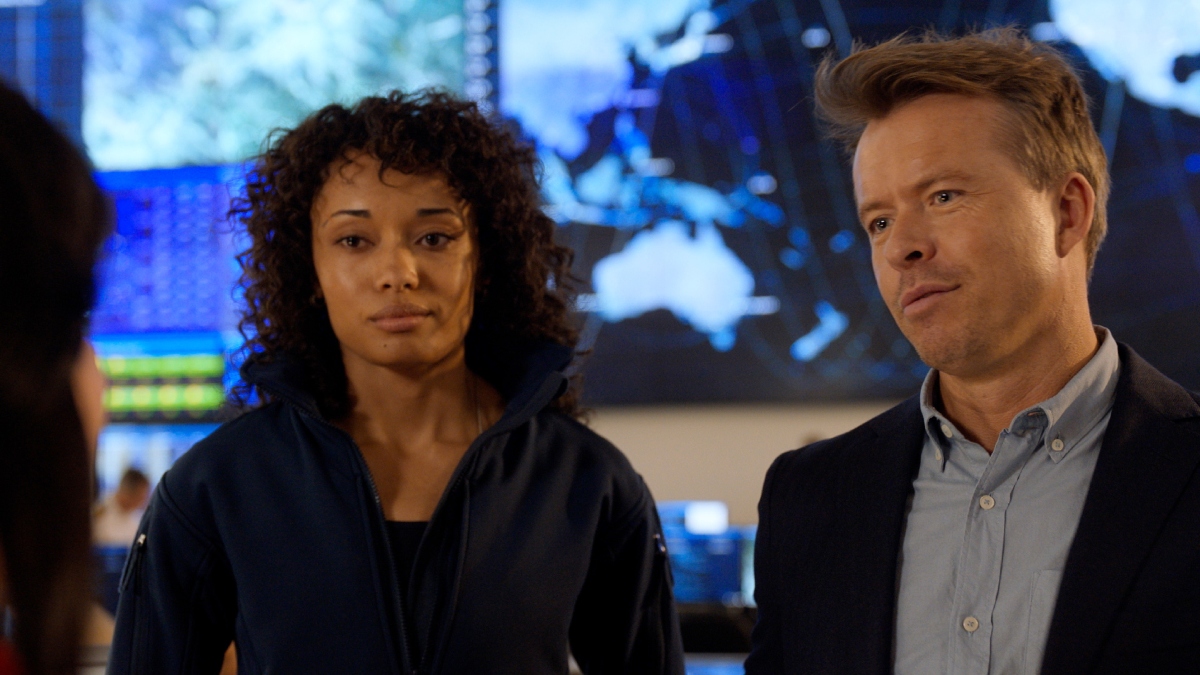 Olivia Swann and Todd Lasance in NCIS: Sydney