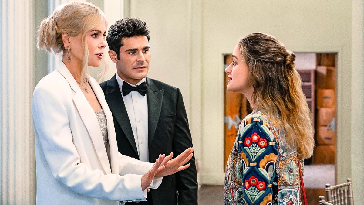 Nicole Kidman, Joey King, and Zac Efron in 'A Family Affair'.