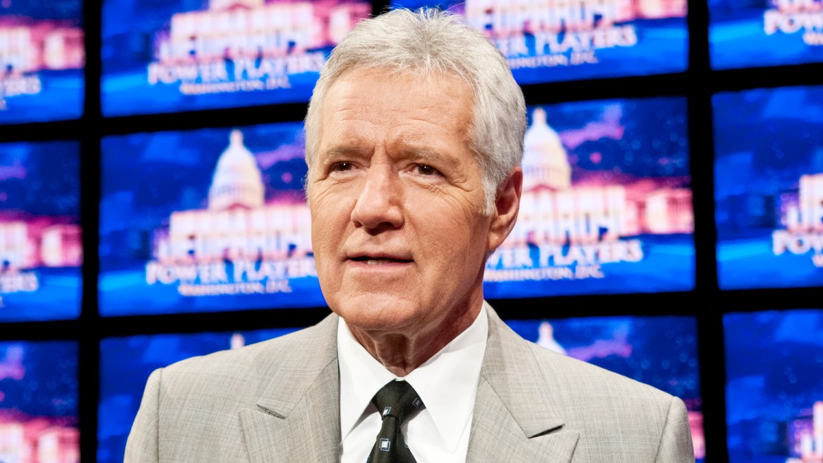 Alex Trebek on Jeopardy