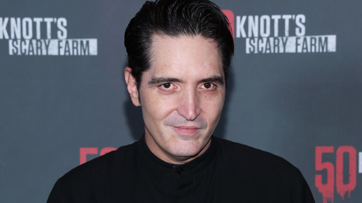 BUENA PARK, CALIFORNIA - SEPTEMBER 23: David Dastmalchian attends the 50th anniversary of Knott's Scary Farm at Knott's Berry Farm on September 23, 2023 in Buena Park, California. (Photo by Phillip Faraone/Getty Images)