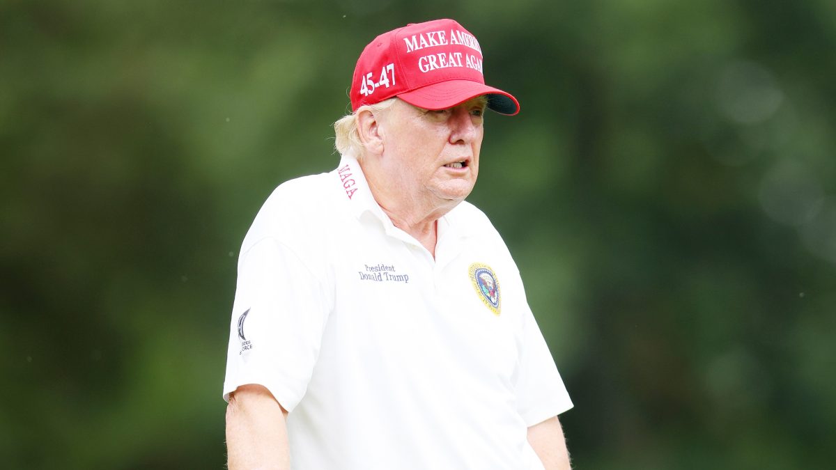 Donald Trump on golf championships to Joe Biden