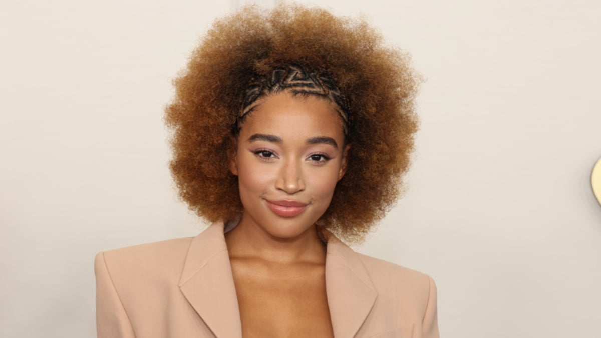 Amandla Stenberg at Javits Center