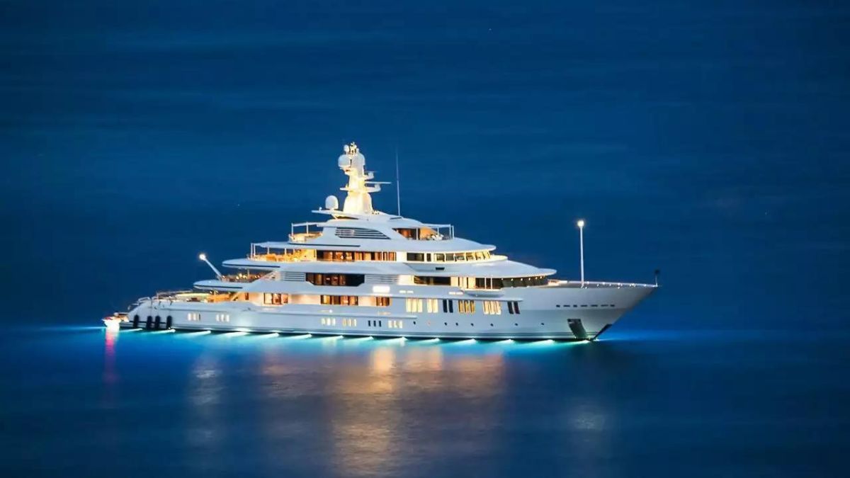 J.K. Rowling yacht - the Samsara