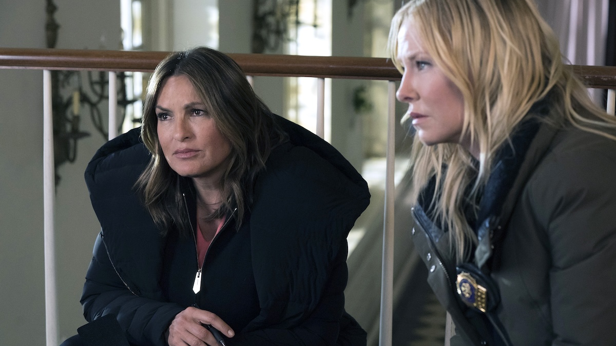 Mariska Hargitay and Kelli Giddish as Olivia Benson and Amanda Rollins in 'Law & Order: SVU'