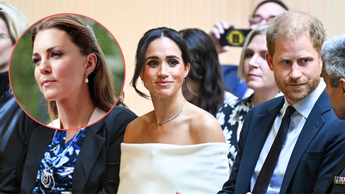 NEW YORK, NEW YORK - OCTOBER 10: (L-R) Meghan, Duchess of Sussex and Prince Harry, Duke of Sussex attend The Archewell Foundation Parents’ Summit: Mental Wellness in the Digital Age during Project Healthy Minds' World Mental Health Day Festival 2023 at Hudson Yards on October 10, 2023 in New York City/Kate Middleton