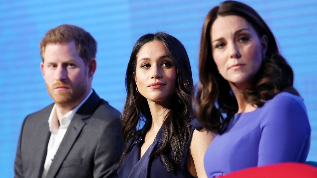 Meghan Markle, Prince Harry, and Kate Middleton