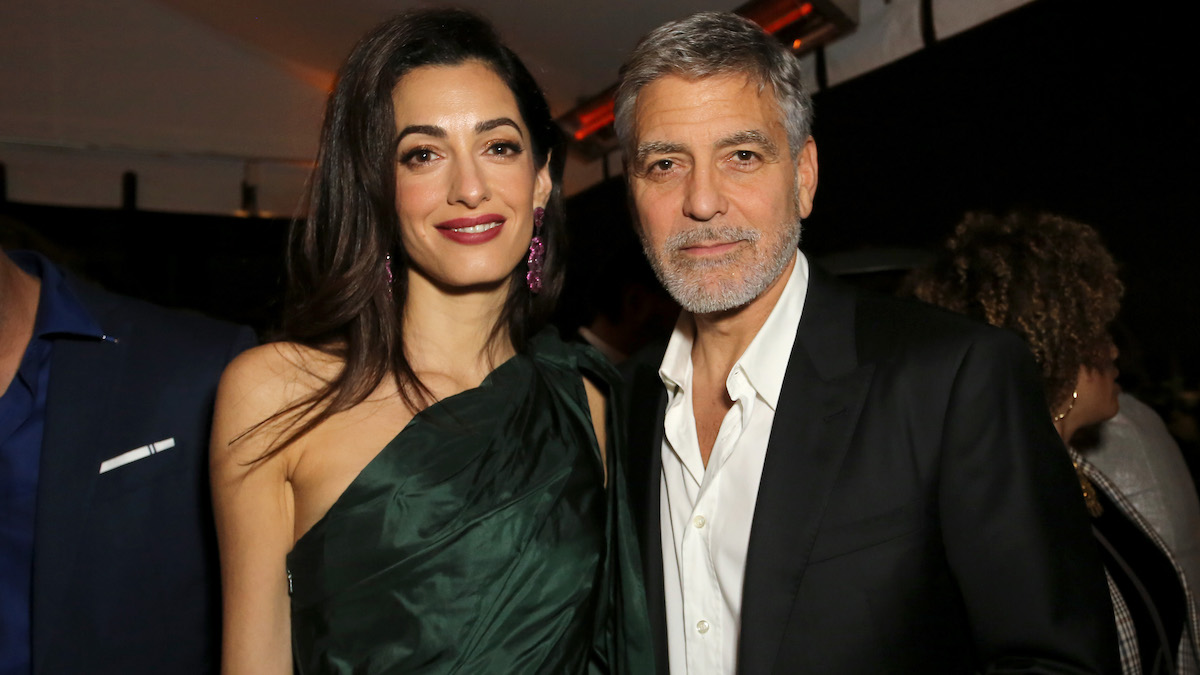 George and Amal Clooney Getty