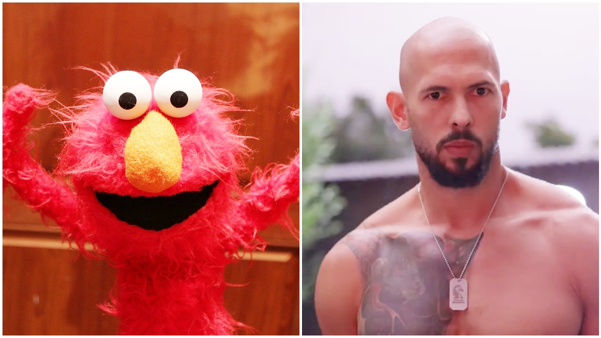 Andrew Tate educates Elmo