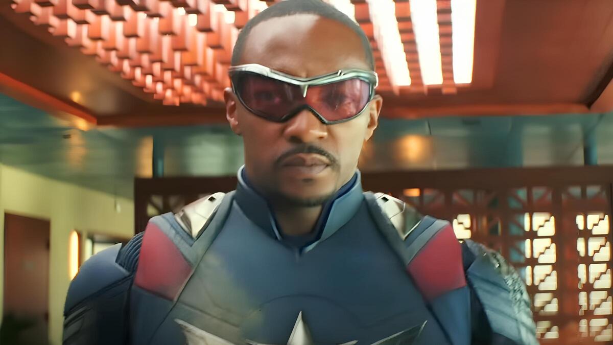 Anthony Mackie as Sam Wilson in Captain America: Brave New World