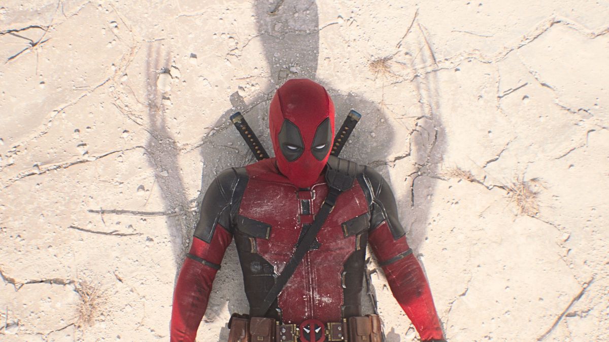 Deadpool and Wolverine face off in Marvel Studios' 'Deadpool & Wolverine'.