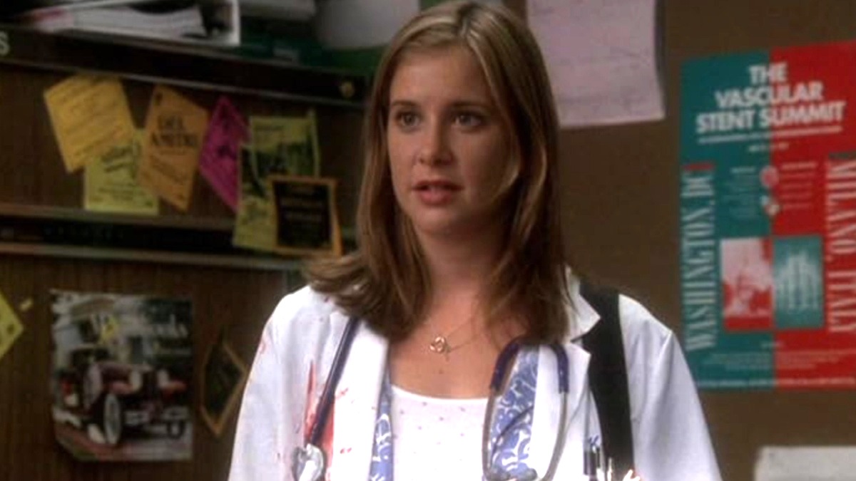 Kellie Martin as Lucy Knight on ER