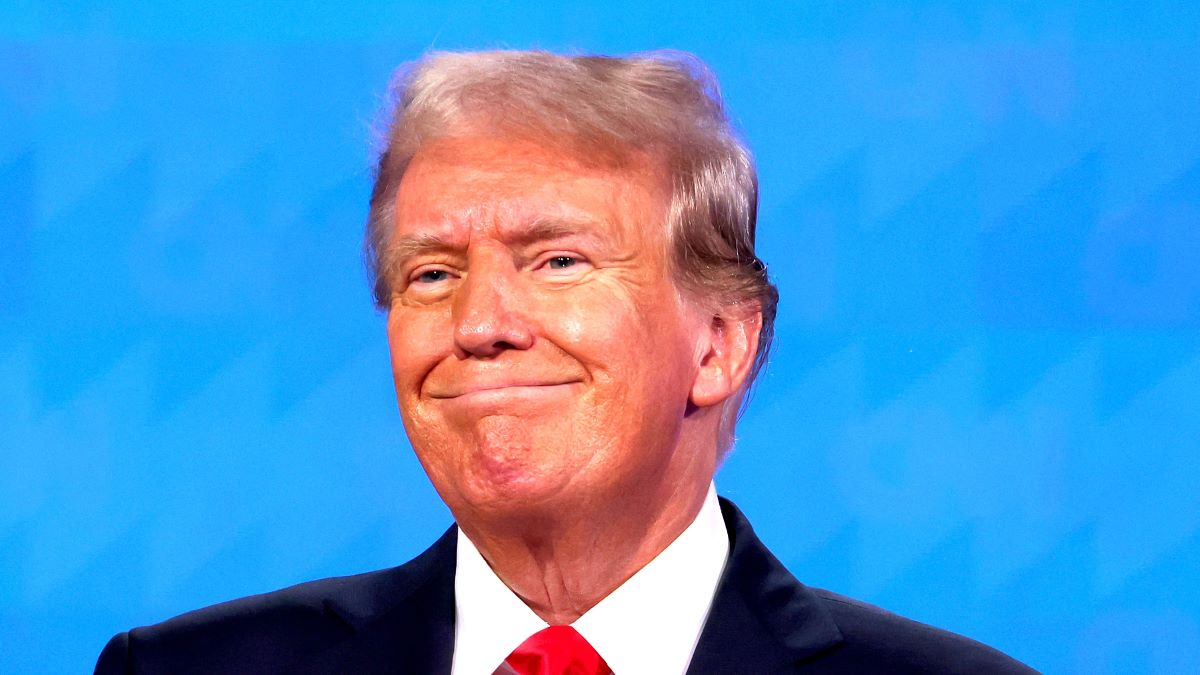 Republican presidential candidate, former U.S. President Donald Trump participates in the CNN Presidential Debate at the CNN Studios on June 27, 2024 in Atlanta, Georgia. Former President Trump and U.S. President Joe Biden are facing off in the first presidential debate of the 2024 campaign. (Photo by Justin Sullivan/Getty Images)