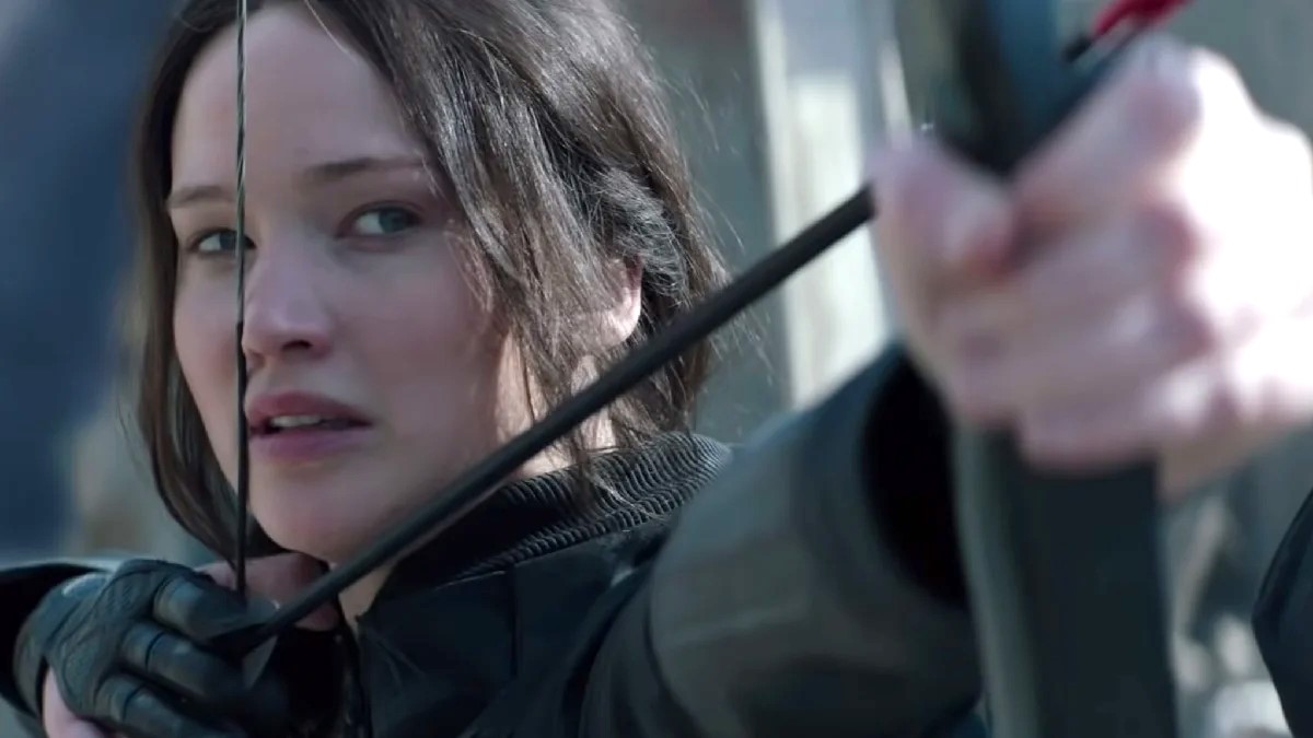 Jennifer Lawrence in The Hunger Games