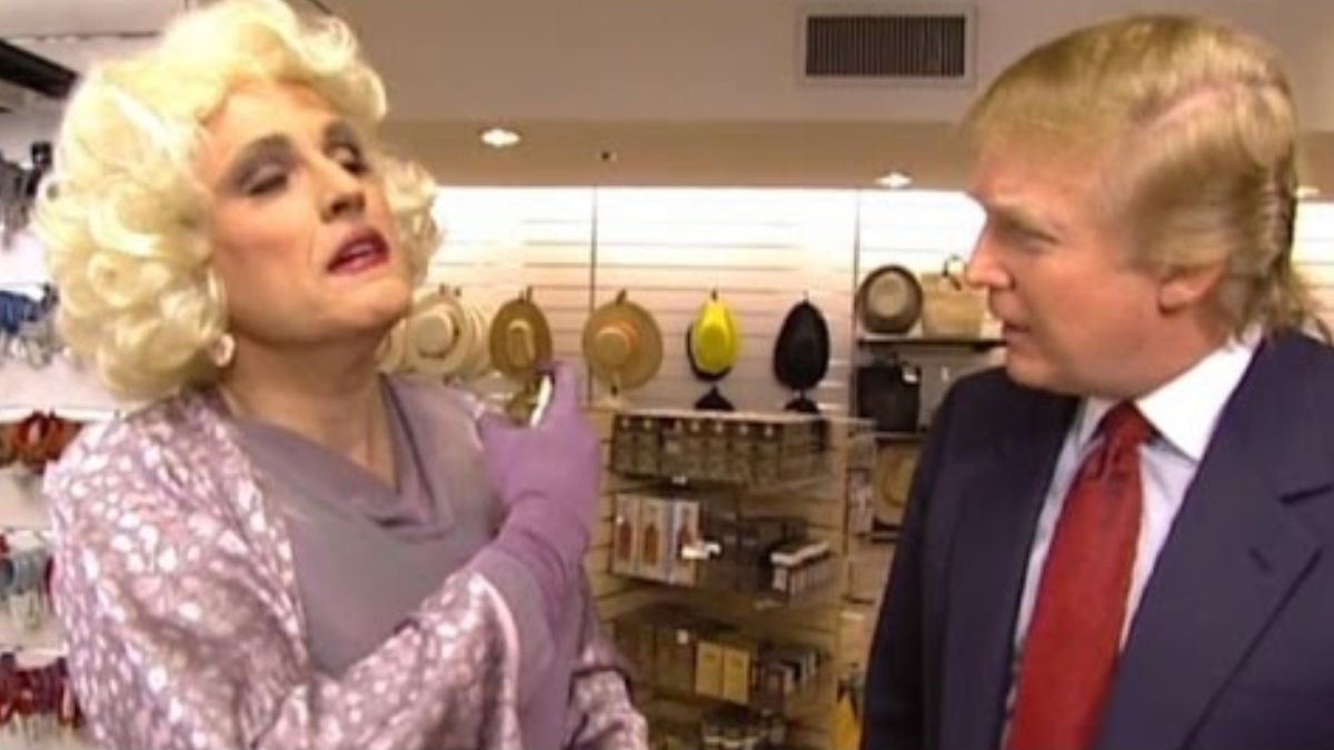 Rudy Giuliani dressed in drag resurfaced clip