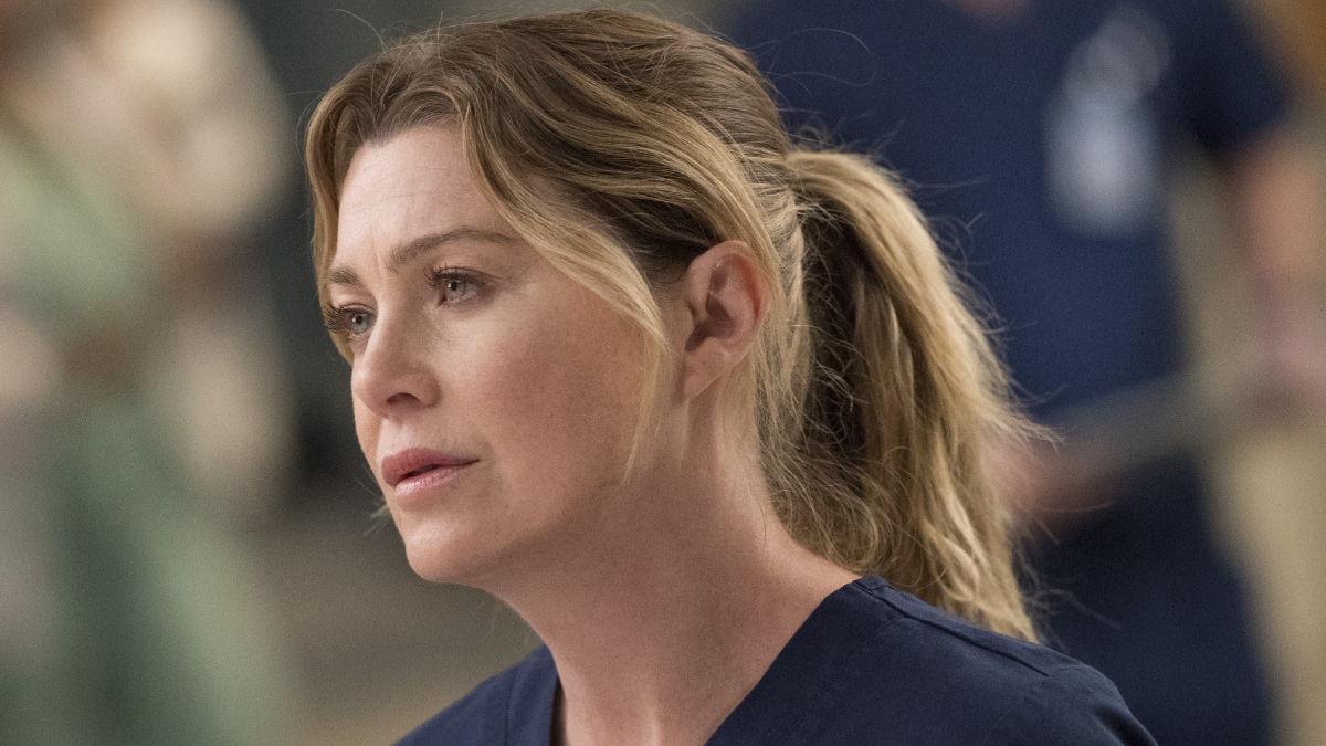 Ellen Pompeo as Meredith Grey in Grey's Anatomy