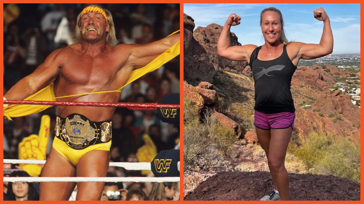 Hulk Hogan and Marjorie Taylor Greene