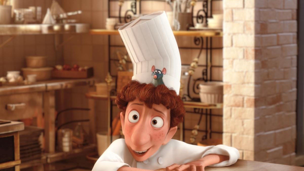 Patton Oswalt and Lou Romano in Ratatouille