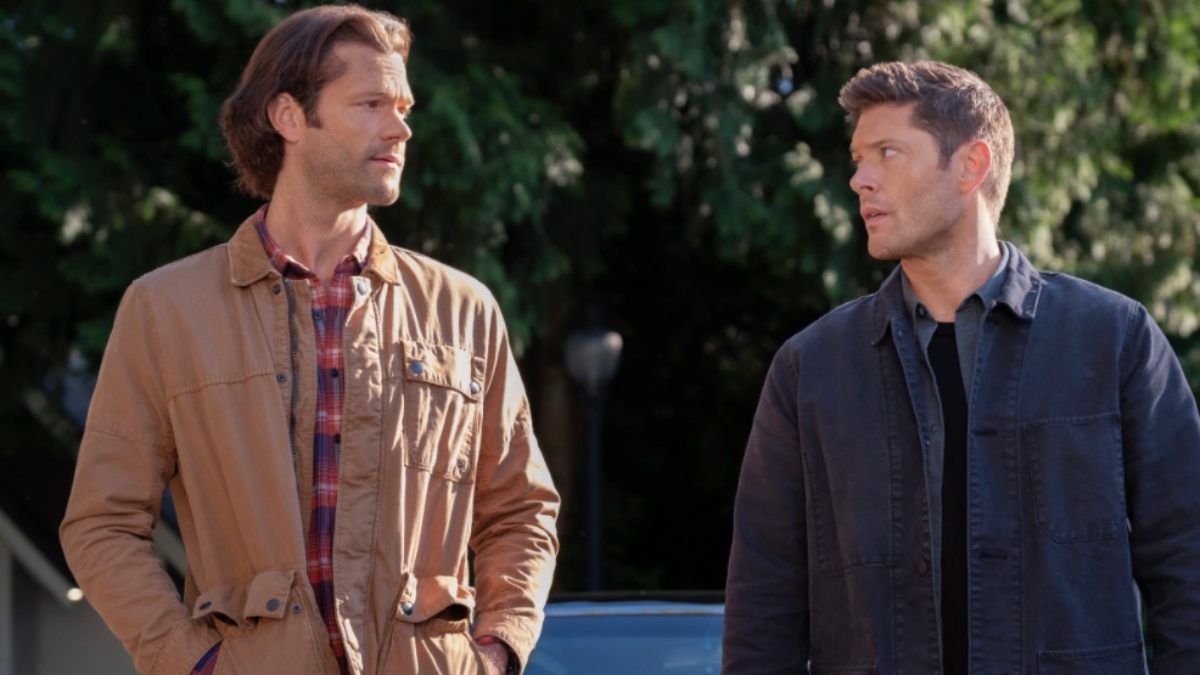 Jared Padalecki and Jensen Ackles in Supernatural