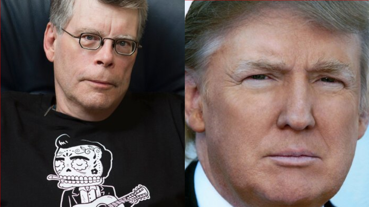 Stephen King and Donald Trump