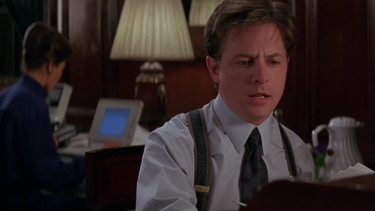 Michael J. Fox in The American President