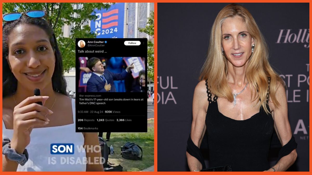 Ann Coulter and Elizabeth Booker Houston