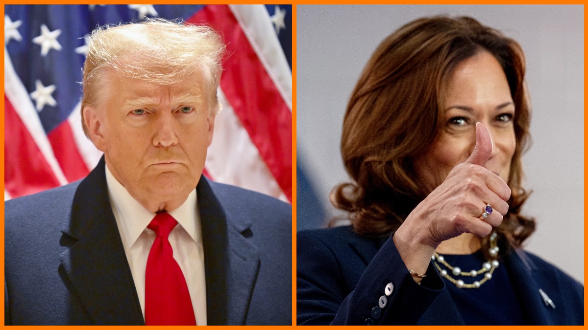 Donald Trump cries about Google supporting Kamala Harris